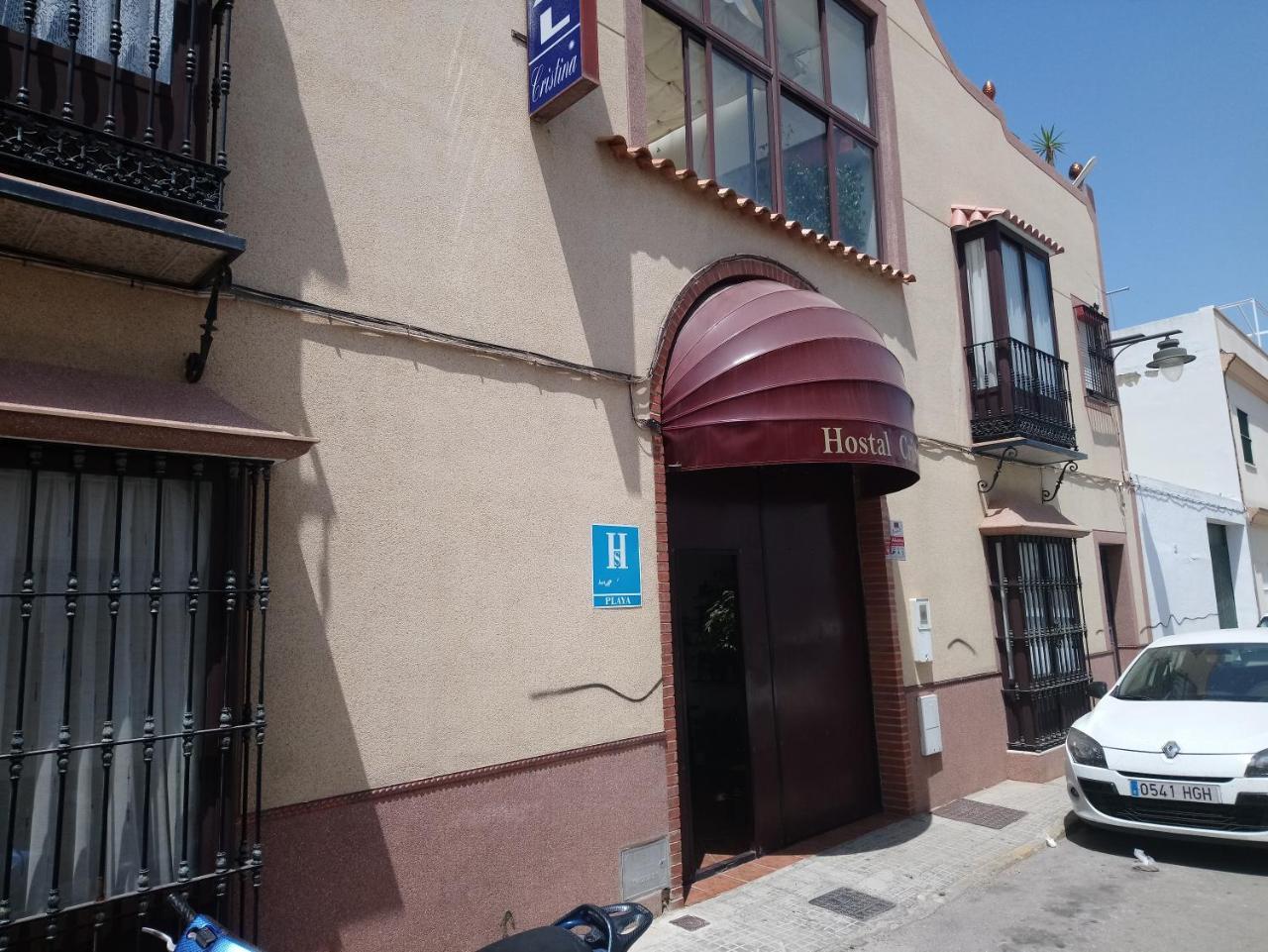 Hostal Cristina Chipiona Buitenkant foto